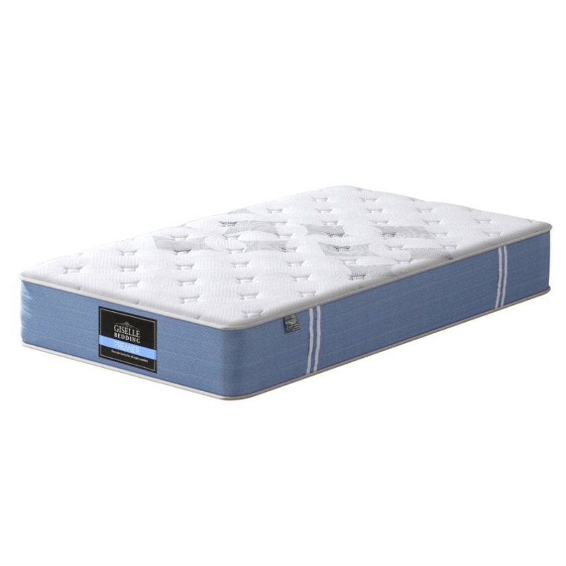 25cm Giselle Mattress King Single Bed Pocket Spring Mattresses MATTRESS-E-SNOW-25-KS