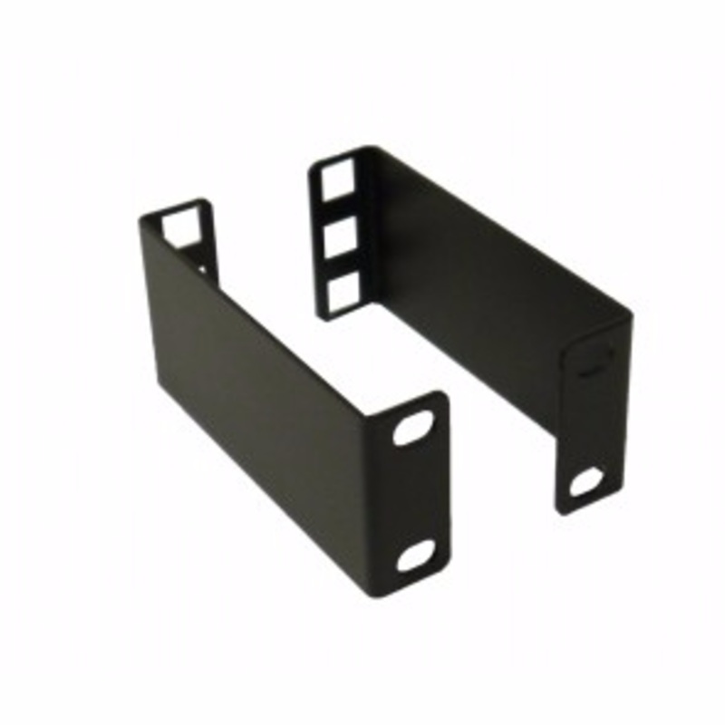 1RU 100mm Depth Extension / Recess Brackets | 2 Pack 002.005.2001
