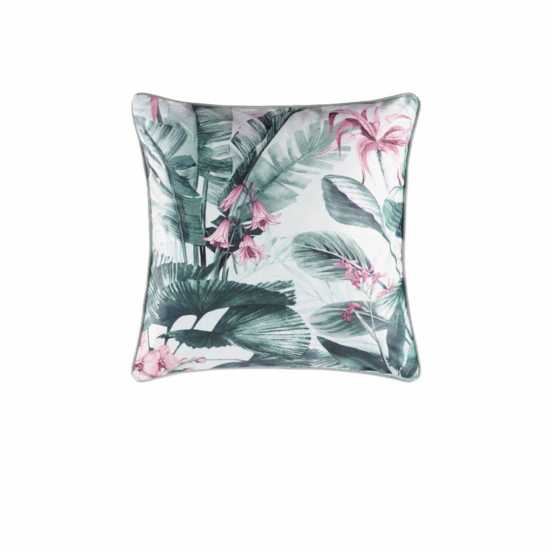 Bianca Abbey Green Square Filled Cushion 43 x 43cm V442-BCA-CUSHION-ABBEY-GREEN-SQ