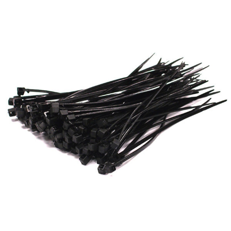 Cable Ties 380mm Black | Bag of 1000 011.060.1042