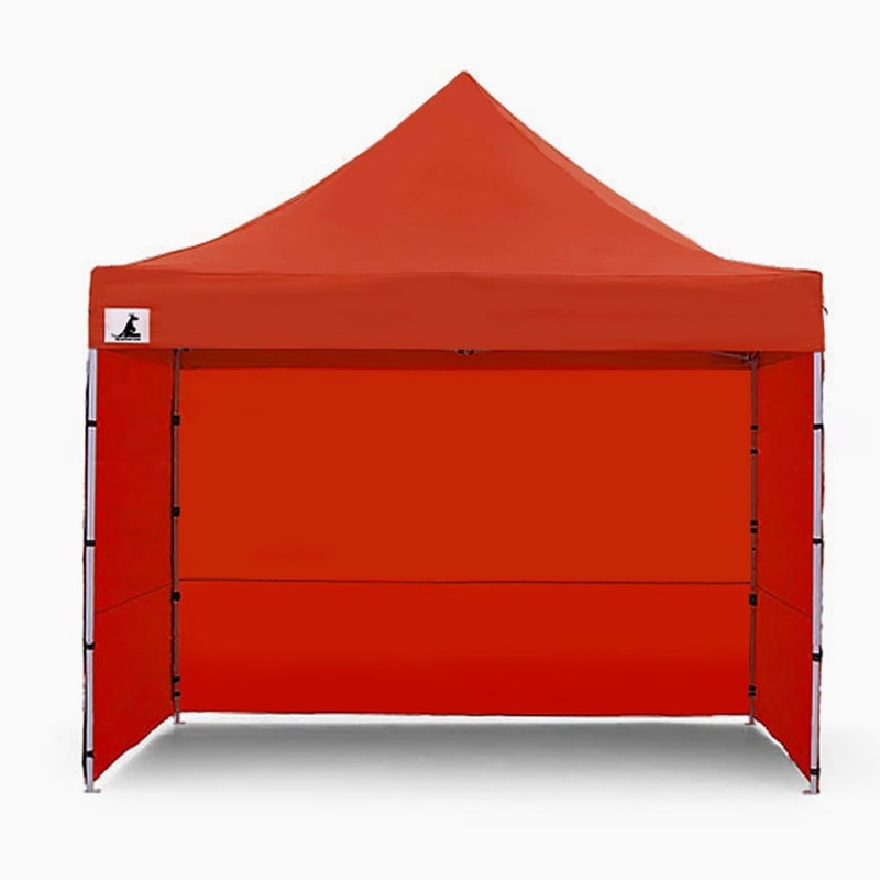 Wallaroo 3×3 PopUp Red Gazebo Marquee Outdoor Tent GAZ-POP-3X3-RD