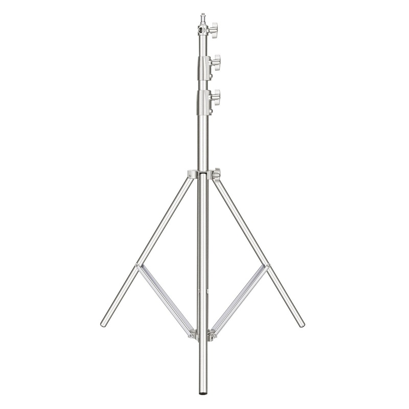 1Pcs Hridz 260cm Stainless Steel Heavy Duty with 1/4 to 3/8 adapter for Studio Softbox, Monolight V571-328453949391
