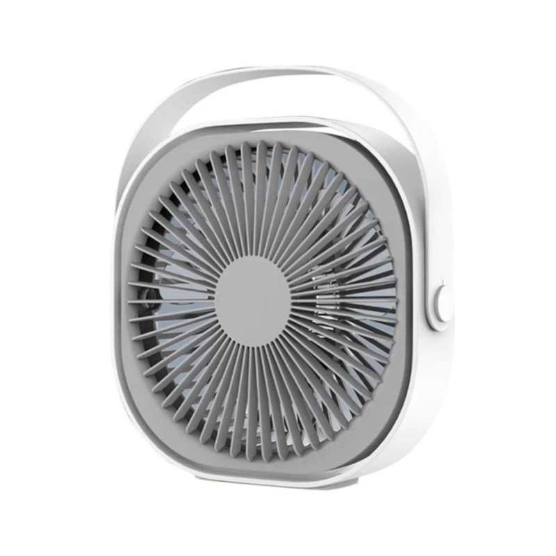 3-Speed USB 20cm Desktop Fan  Quiet Portable Lightweight Rechargeable Cooler V238-SUPDZ-41080411684944