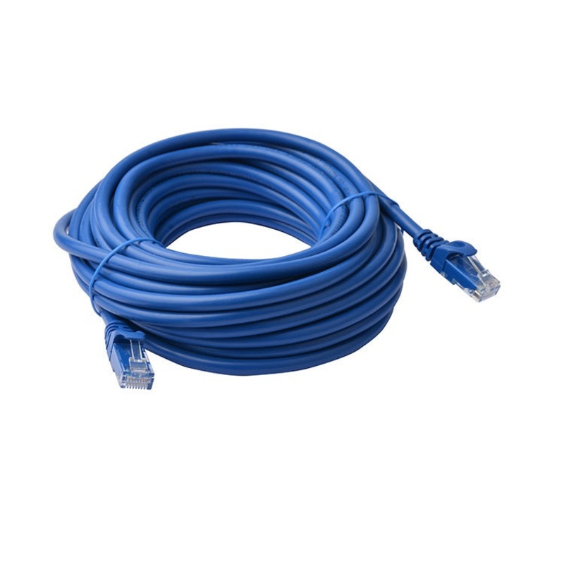 8WARE Cat6a UTP Ethernet Cable 20m SnaglessBlue V177-L-CB8W-PL6A-20BLU