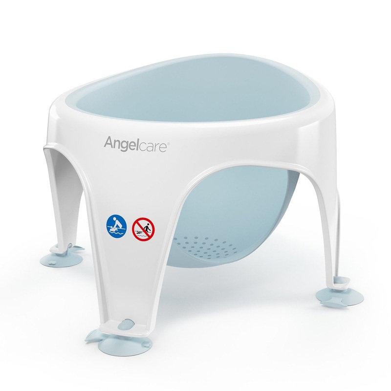 Angelcare AC586 Baby Bath Soft Touch Ring Seat – Light Aqua