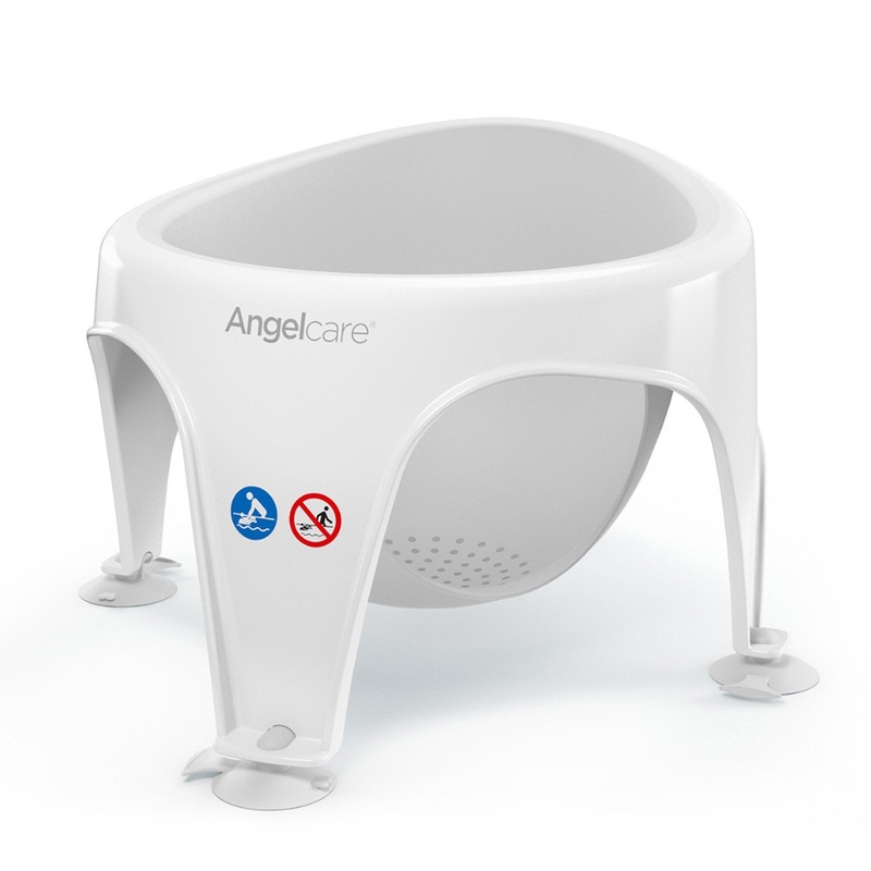 Angelcare AC588 Baby Bath Soft Touch Ring Seat – Grey