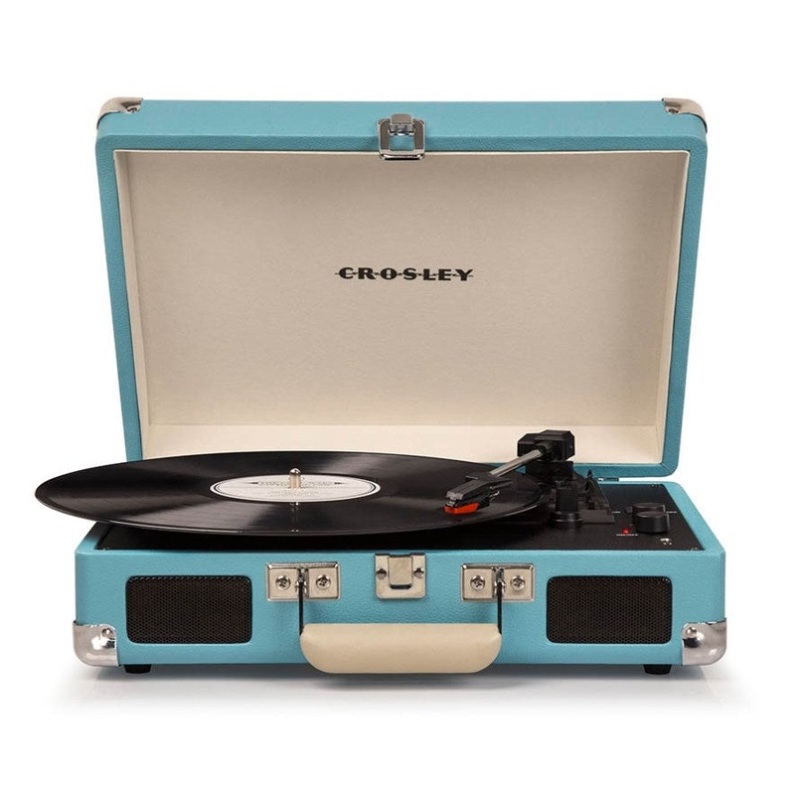 CROSLEY Crosley Cruiser Turquoise – Bluetooth Portable Turntable V177-IW-CRIW8005F-TU4