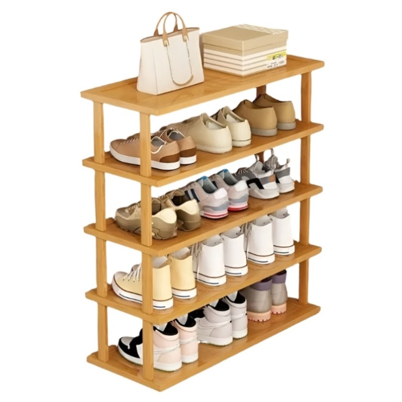 NNETM Multi-Layer Standing Storage with 5 Floors – Shoe Rack V728-WT92247