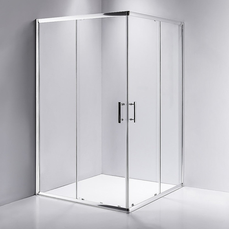 1200 x 1000mm Sliding Door Nano Safety Glass Shower Screen By Della Francesca V63-829401