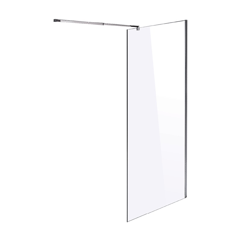 1200 x 2000mm Frameless 10mm Safety Glass Shower Screen V63-829811