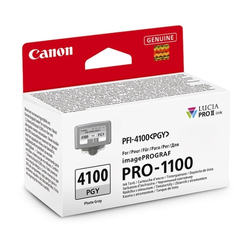 Canon PFI4100 Ph Grey Ink Cart DS-CI4100PGY