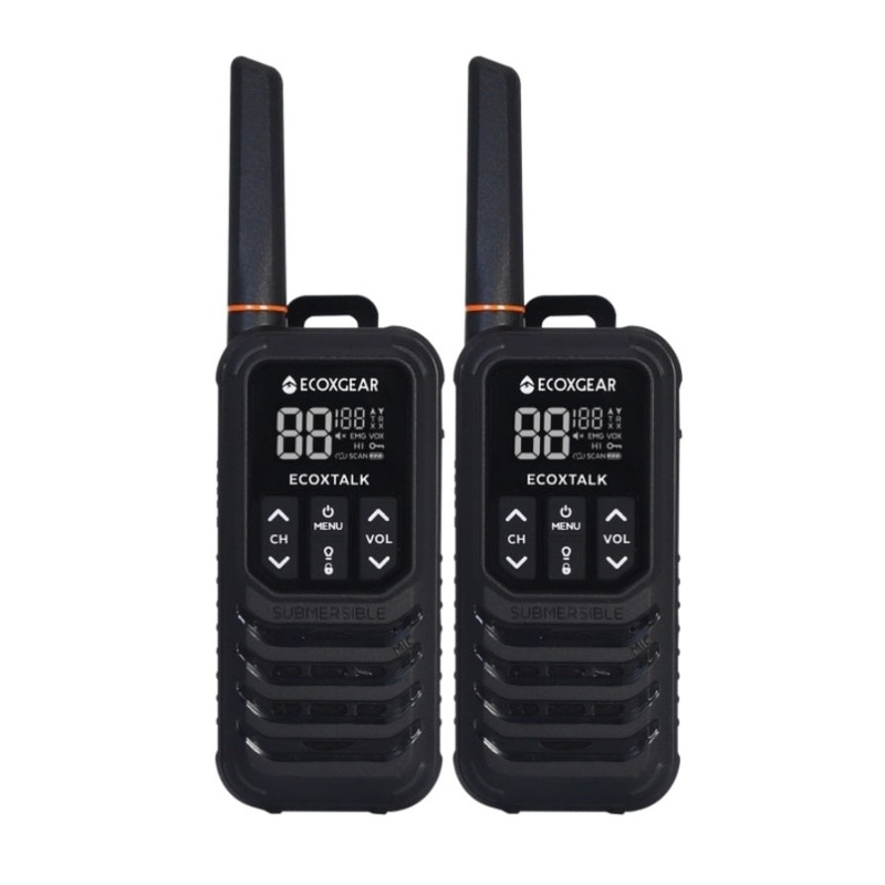 EcoX UHF 2W 2 Pk Black DS-ECXG2002