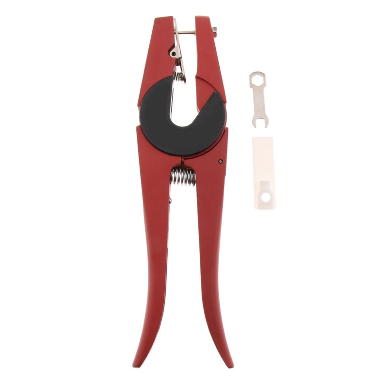 Ear Tag Applicator Plier – Metal Livestock Animal Cattle Punch Tagger Tool V238-SUPDZ-32574863933520
