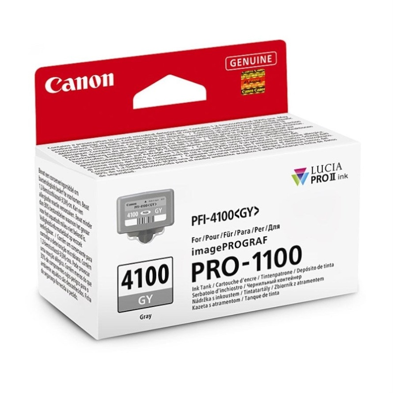 Canon PFI4100 Grey Ink Cart DS-CI4100GY