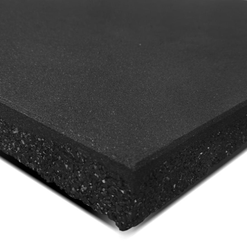 CORTEX 50mm Commercial Dual Density Rubber Gym Floor Tile Mat Pack of 2 – Set of 6 V420-CSAC-MATDD50-6