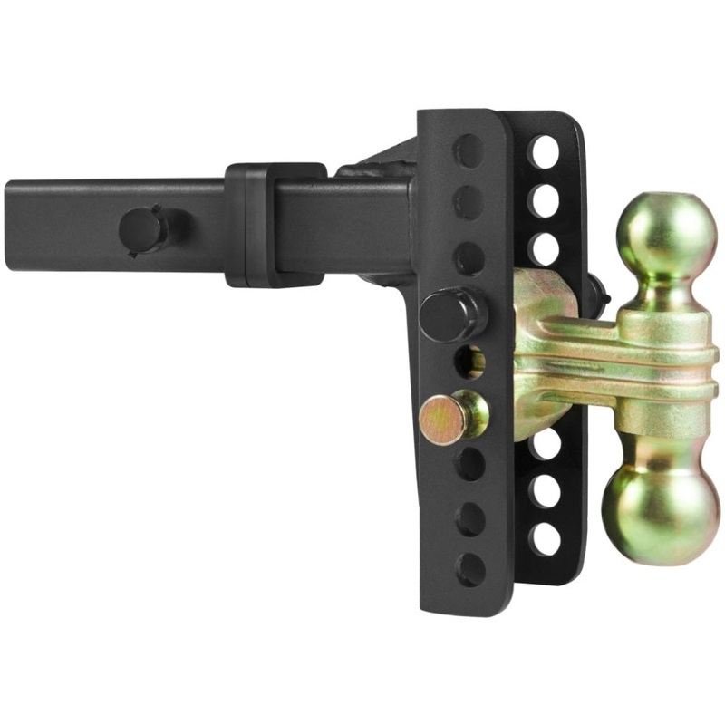 VEVOR Adjustable Trailer Hitch, 152.4 mm Drop & 114.3 mm Rise Hitch Ball Mount with 50.8 mm V952-SQTQJTCB2225DZS3SV0