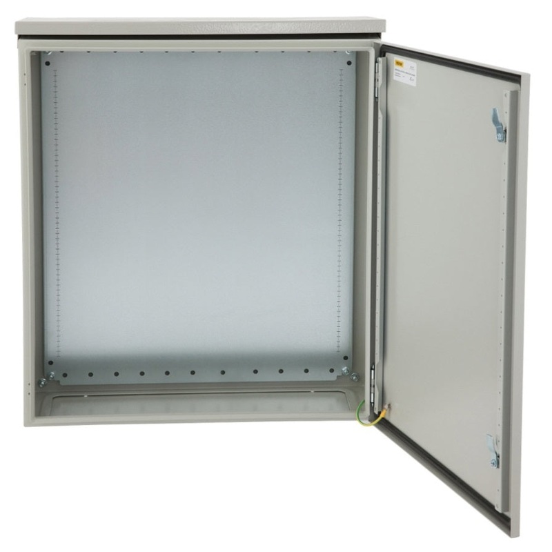 VEVOR Electrical Steel Enclosure Box NEMA 4 Outdoor Enclosure 24 x 24 x 12” UL V952-TUL60X60X30CMB2JPV0
