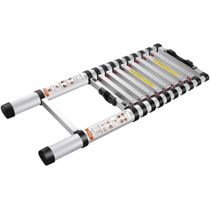 VEVOR Telescoping Ladder Aluminum Extension Step 3.2 m Multi-purpose Portable V952-SSLTN105170KGVQGIV0