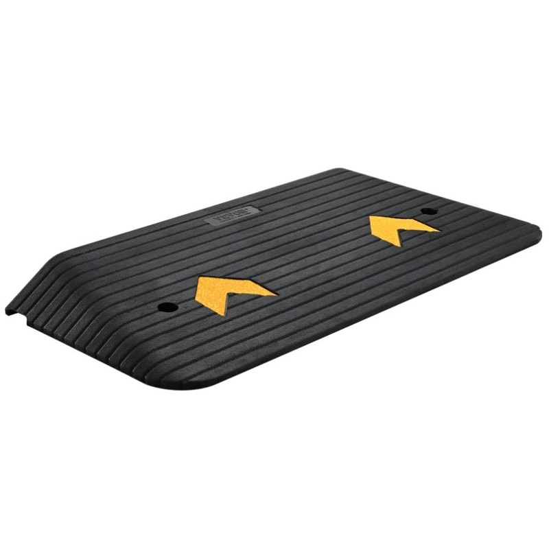 VEVOR Upgraded Rubber Threshold Ramp, 7.6 cm Rise Door Ramp 1 Channel, Natural Rubber Car Ramp V952-XBLYPDGB1355XZ76IV0