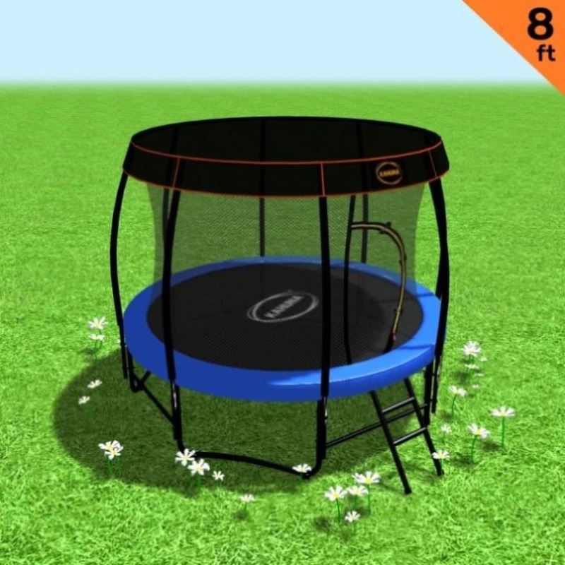 Kahuna Trampoline 8 ft Roof – Blue TRA-KAH-08-BU-RF