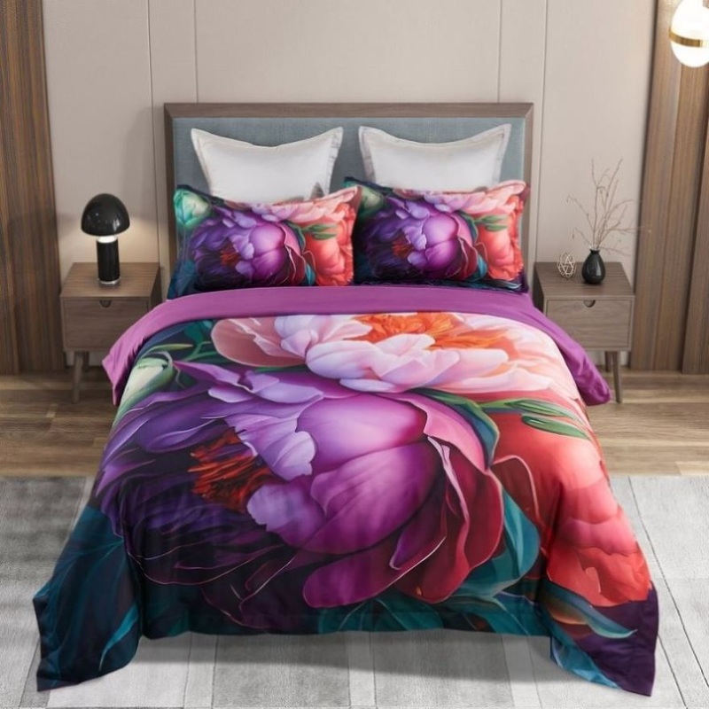 Kaie Floral Quilt Cover Set – Super King Size V493-SM-SK-07