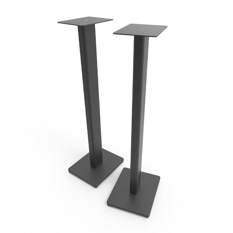 Kanto ST34 34 Universal Bookshelf Speaker Floor Stand – Black, Pair V398-KO-ST34