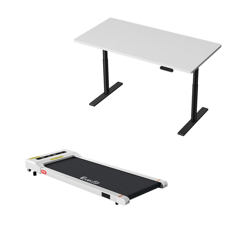 Artiss Treadmill Automatic Standing Desk with 360mm Electric Walking Pad SDTM-M10-BKWH-140-360WH