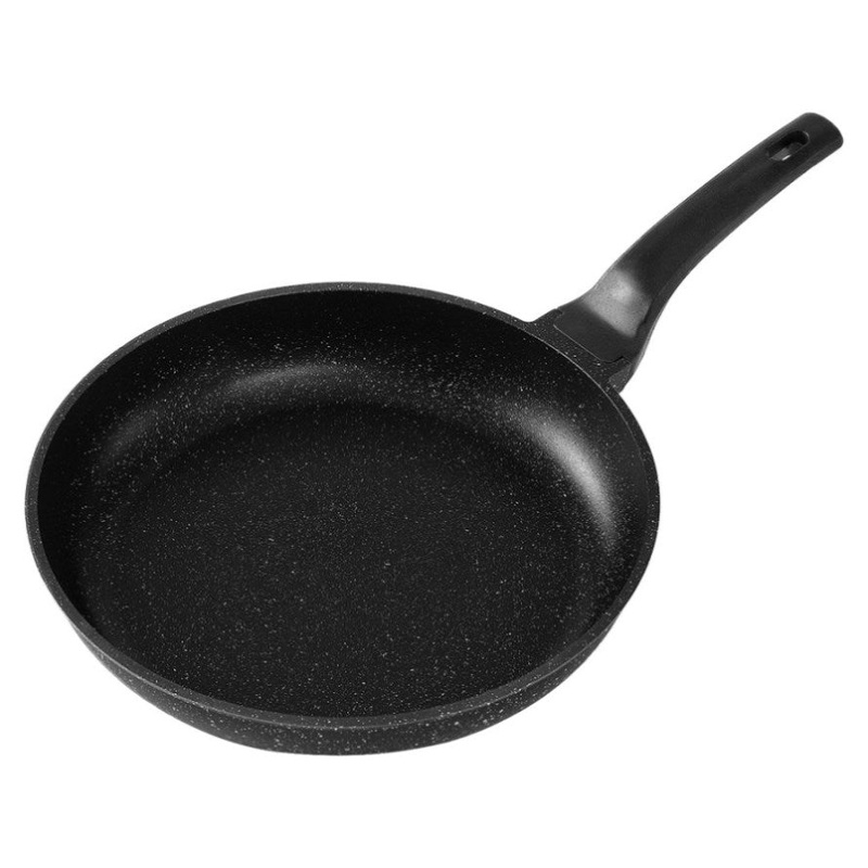 5-Star Chef Non Stick Frying Pan Cast Aluminium Steak Skillet BBQ Cookware 30cm FP-1CA-BK