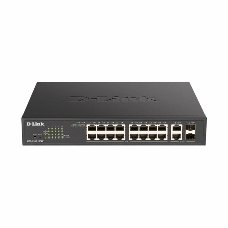 D-Link 18-Port Managed Switch DS-DLDGS110018PV2