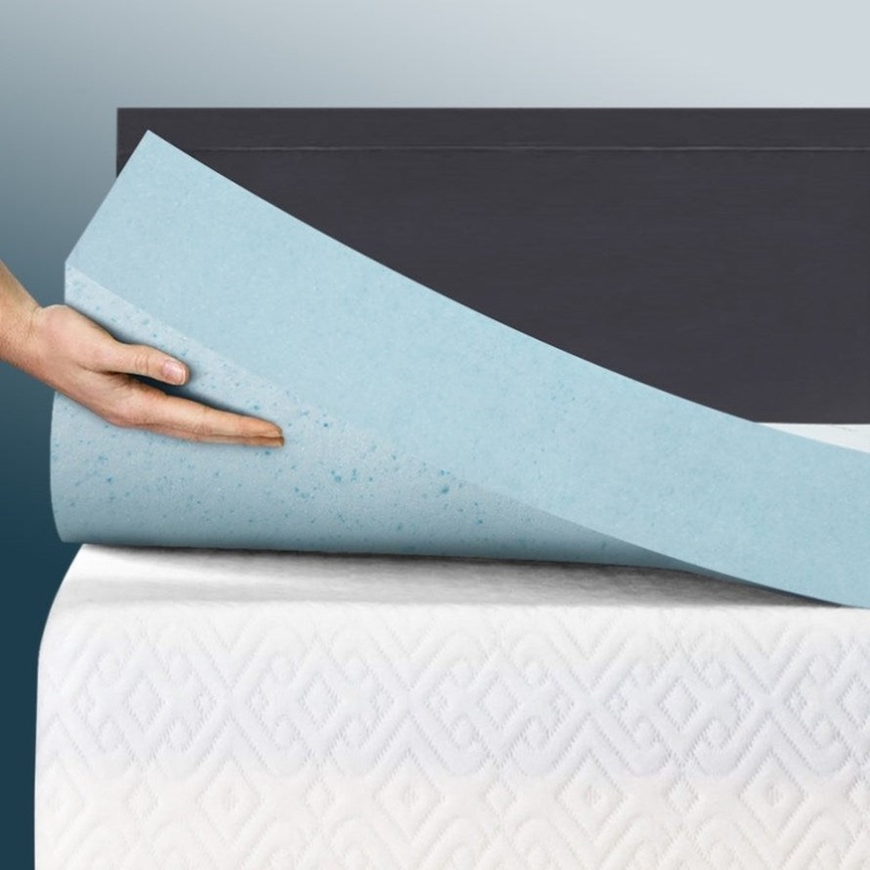 Giselle Bedding Memory Foam Mattress Topper Cool Gel 5cm King Single MATTRESS-TOP-C-GEL-5-KS