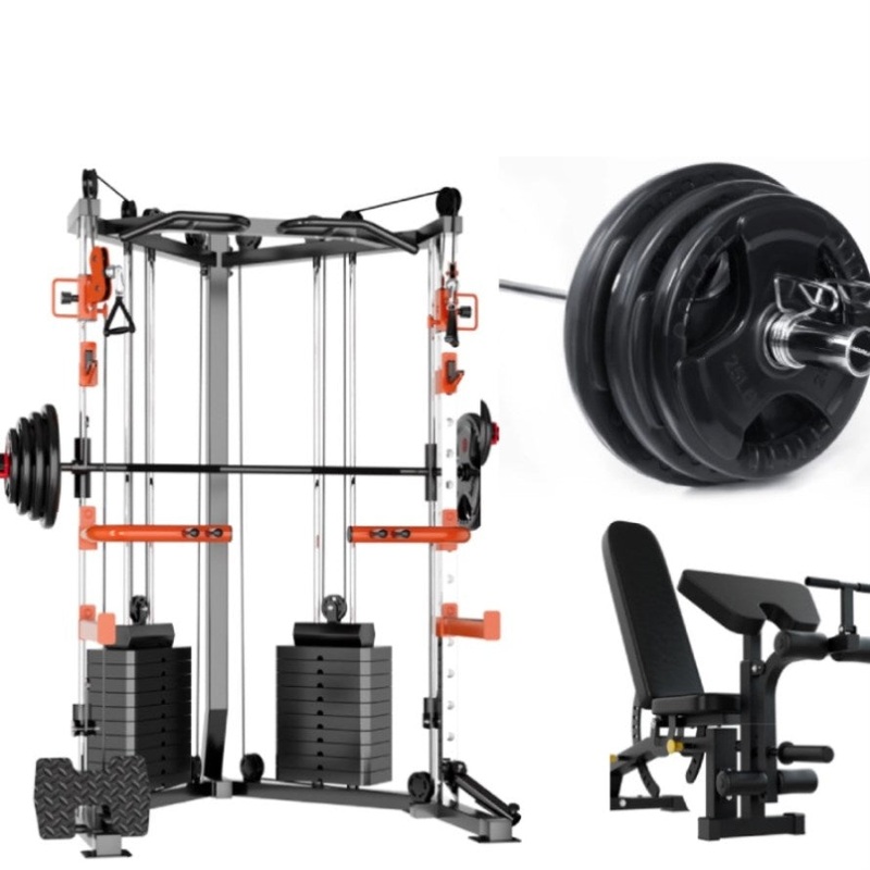SmartFit C1 Max Multi Functional Cable Crossover Station 130kgs Pin Loaded Machine + Multi Func V1025-717331801397