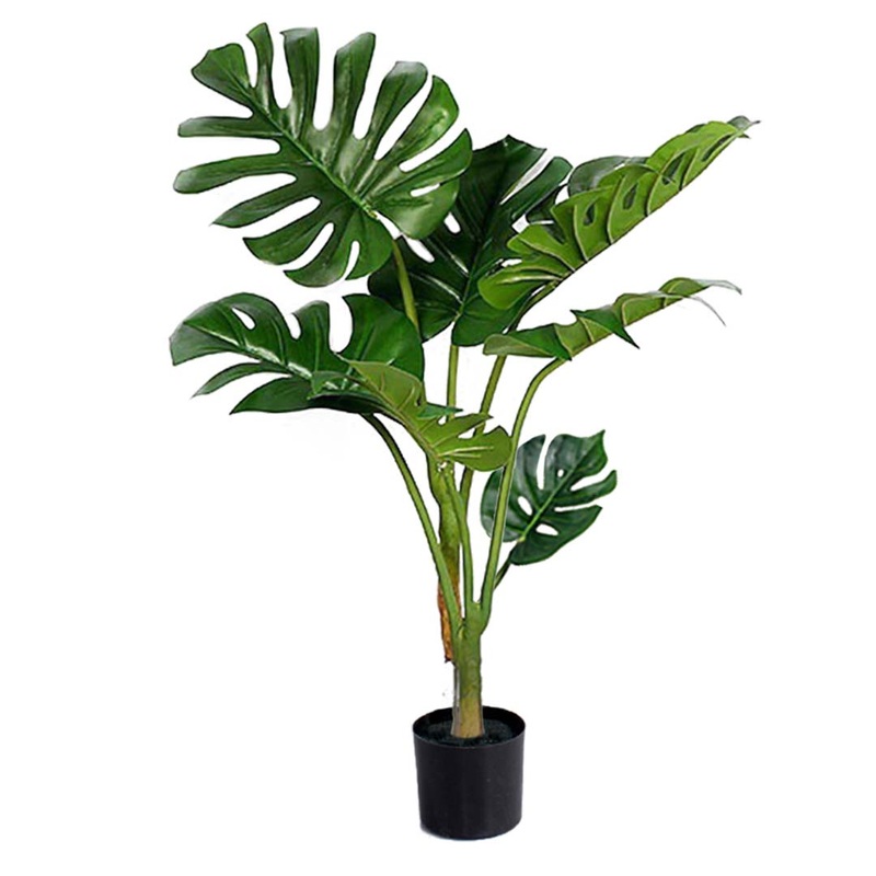 SOGA 120cm Artificial Green Indoor Turtle Back Fake Decoration Tree Flower Pot Plant APLANTFH1207