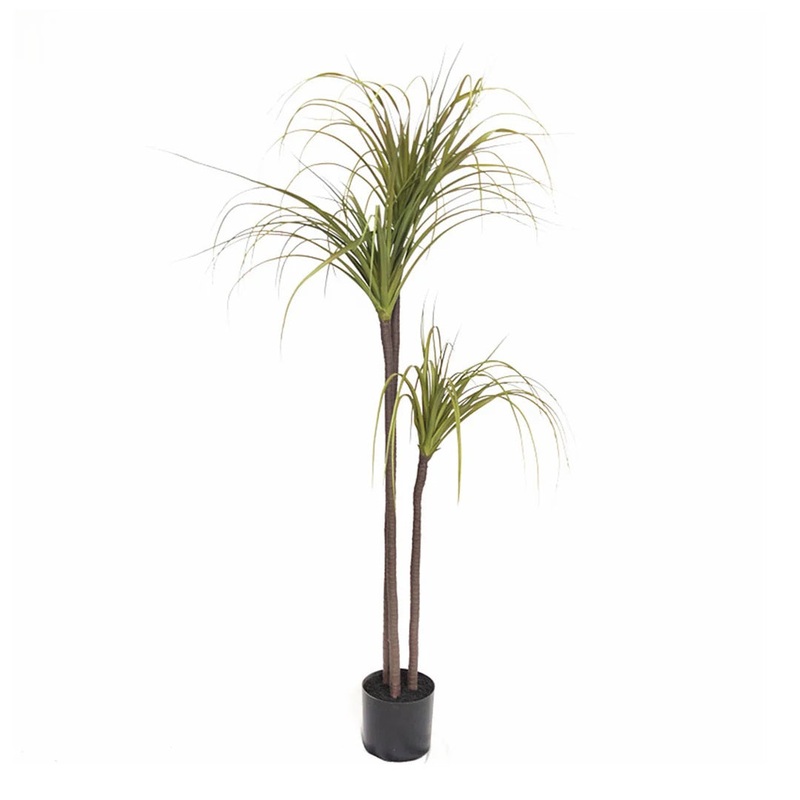 SOGA 145cm Artificial Dracaena Plant Fake Potted, Simulation Tree Fake Plant Home Decor APLANTFHL15584