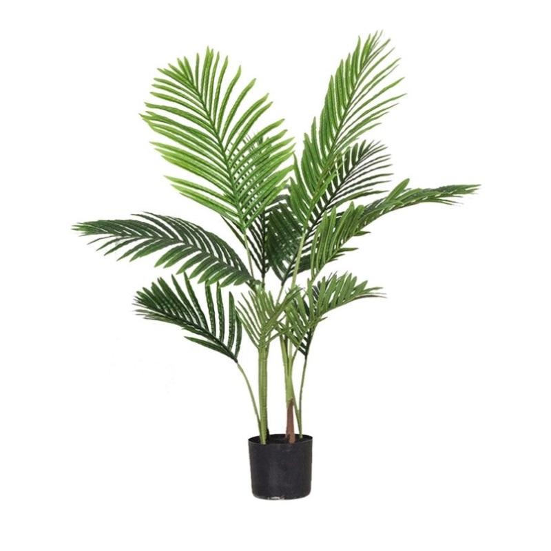 SOGA 145cm Green Artificial Indoor Swallowtail Sunflower Tree Fake Plant Simulation Decorative APLANTFH14510