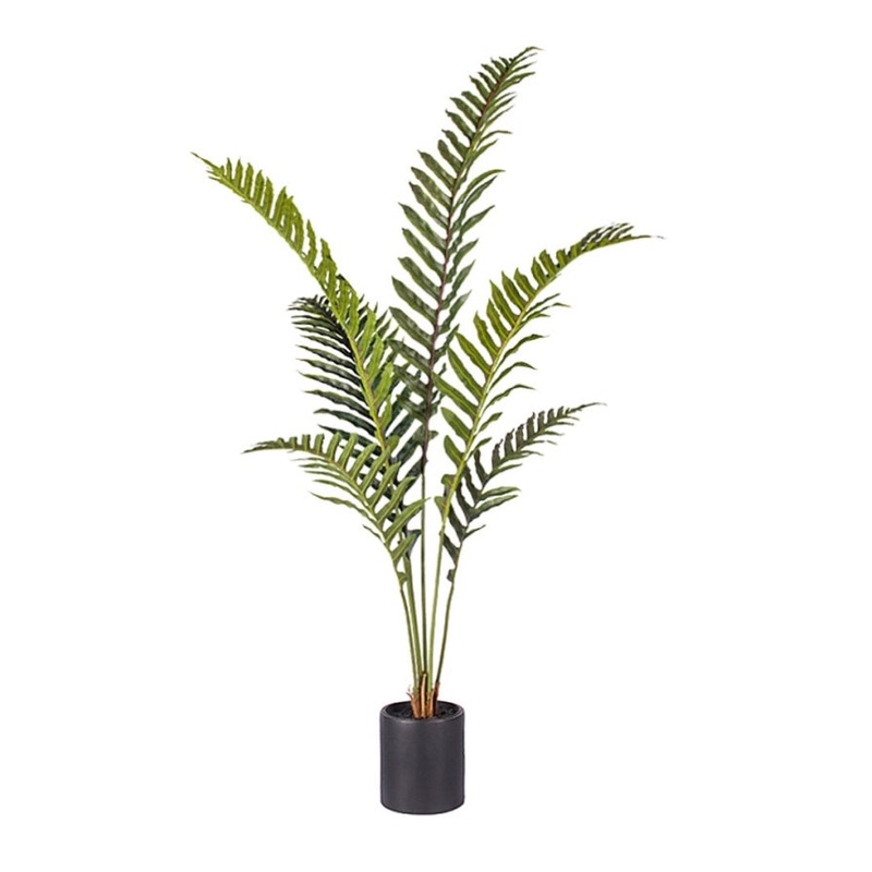 SOGA 150cm Artificial Green Rogue Hares Foot Fern Tree Fake Tropical Indoor Plant Home Office Decor APLANTLGY156Q