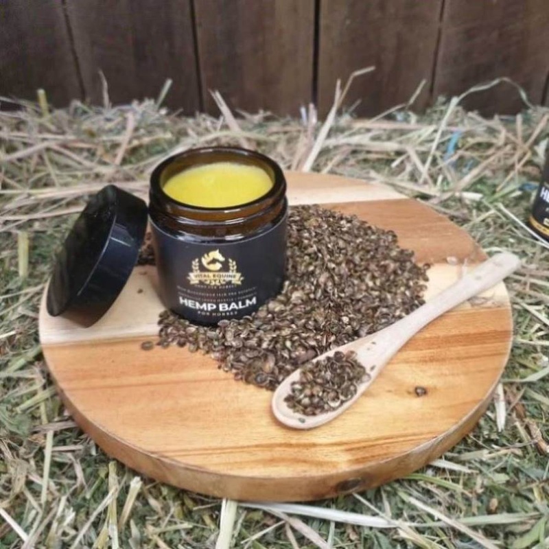 Vital Equine | Hemp & Lemon Myrtle balm 120g V925-VEQ-LEMONBALM-120ML