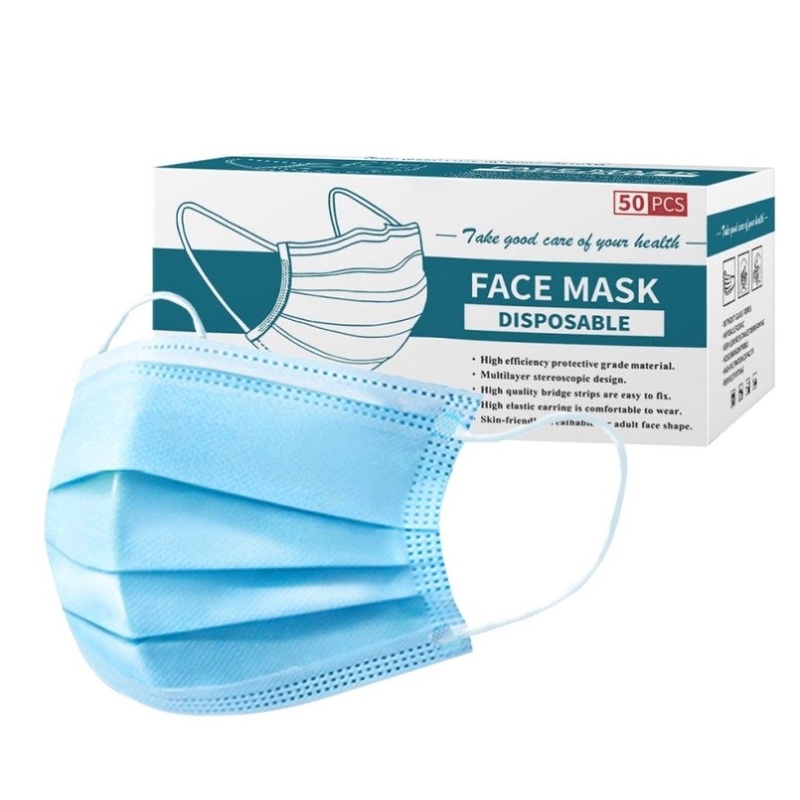 60 Pcs Anti Dust Filter Disposable Protective Sanitary Face Mask DMASKX50