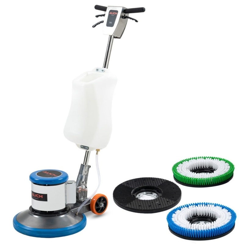 Auch 17 Commercial Orbital Scrubber & Polisher, Hard Floor Buffer, Carpet Cleaner, 12L Solution V219-CFPWLKACH17A