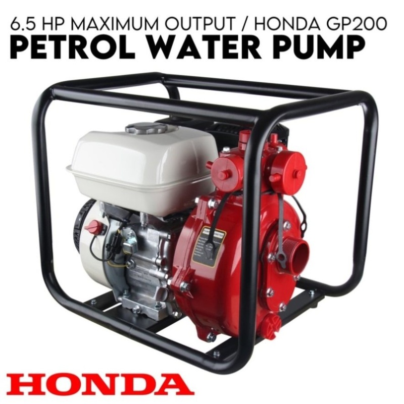 Fire Fighting Petrol Water Pump GP200 TWIN IMPELLER WITH A HONDA ENGINE V379-PETRLWTRGP6501
