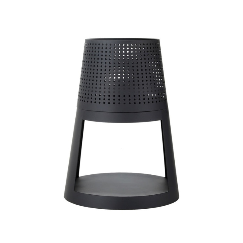 Grillz Fire Pit Deep Bowl Iron Outdoor Fireplace FPIT-BBQ-5473-BK