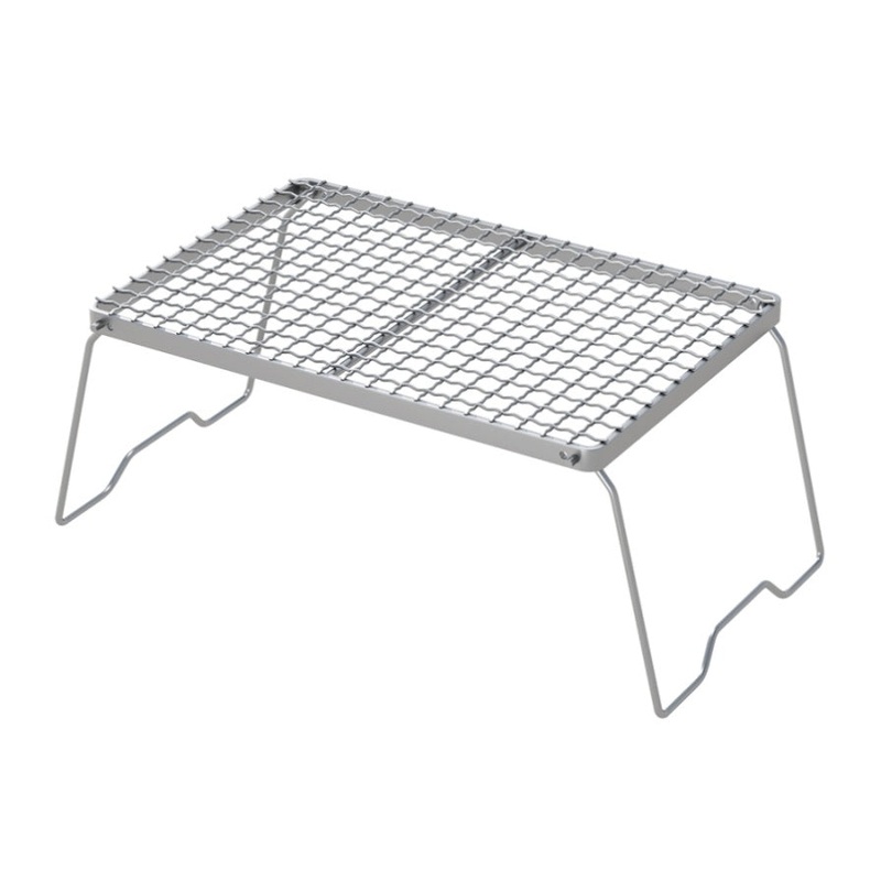 Grillz Portable BBQ Grill Charcoal Smoker Foldable Camping Outdoor BBQ-ST-GRILL