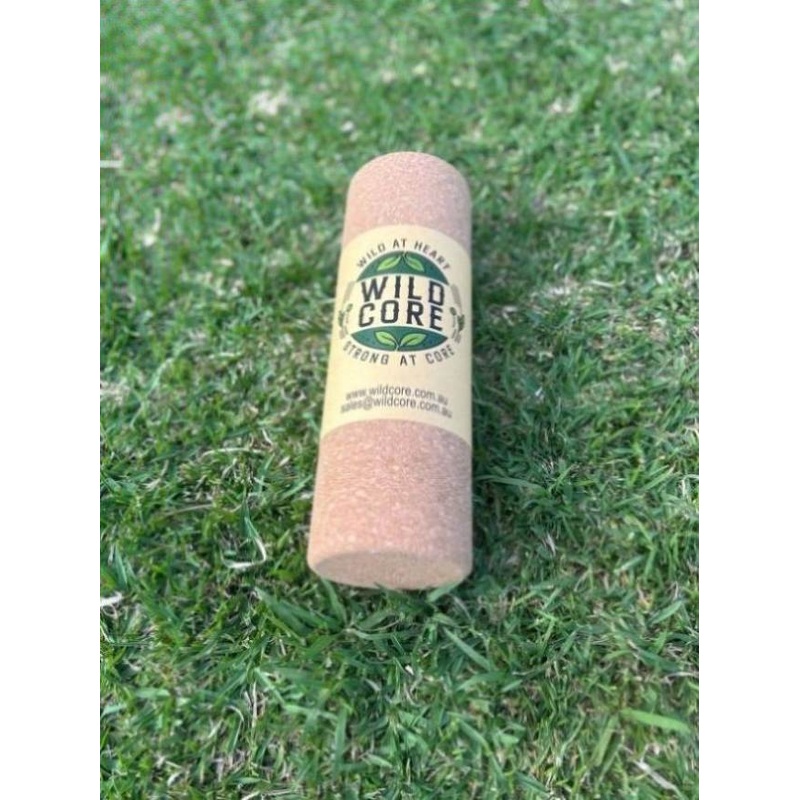 Wild Core – Premium cork massage roller V1035-WC-ROLLER-CORK-NAT-30CM
