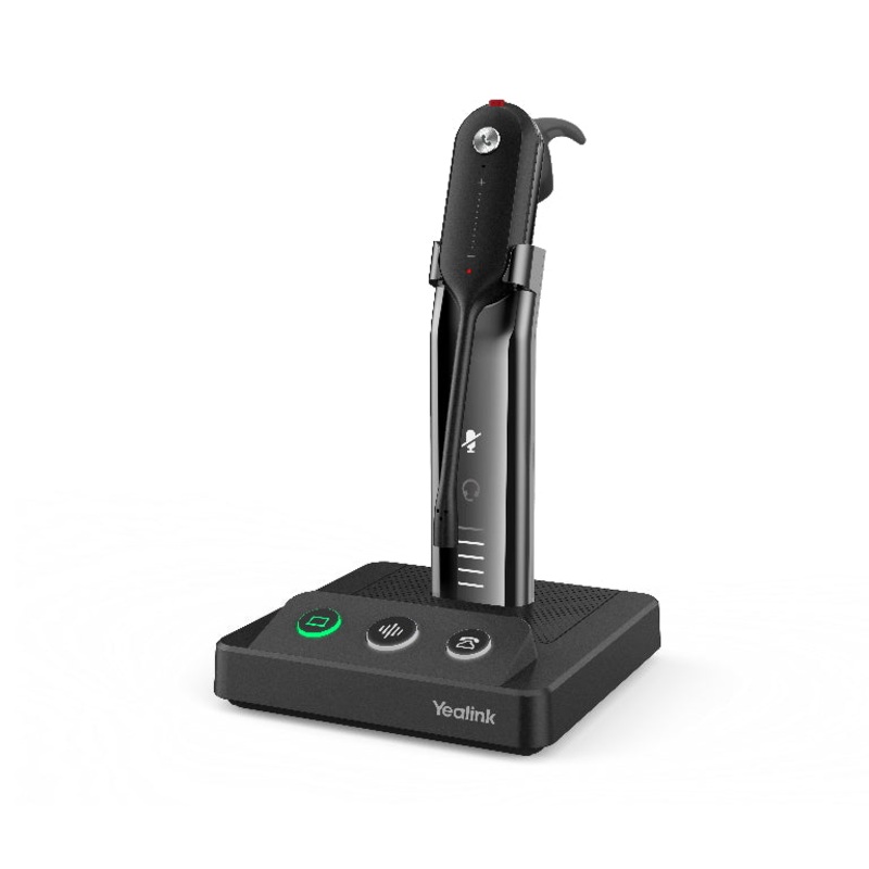 YEALINK WH63 Standard UC DECT Wirelss Headset, Busylight On Headset V177-L-IPY-WH63-UC