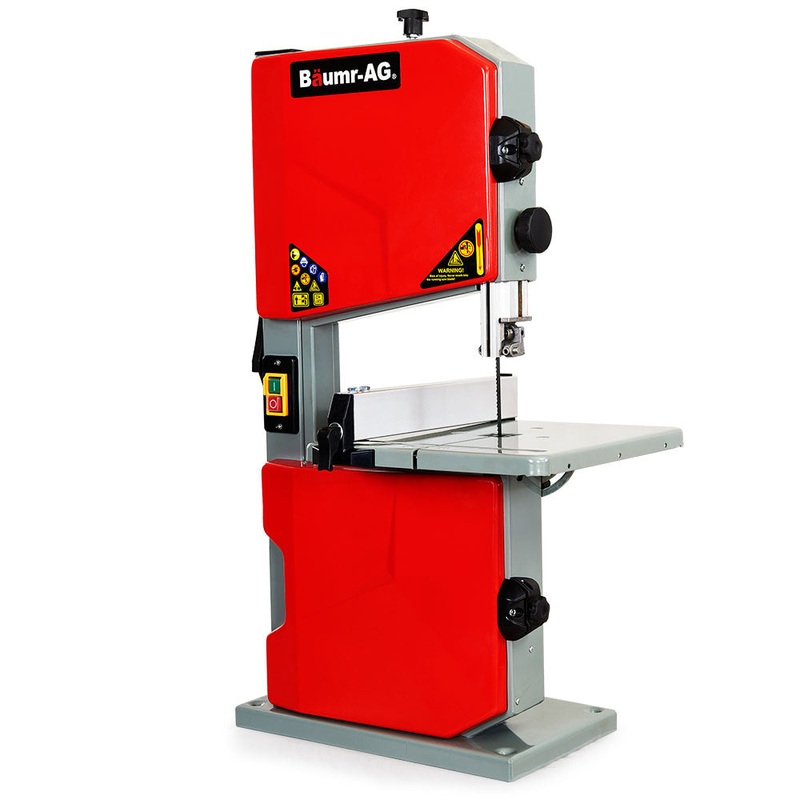 Baumr-AG 500W Wood Bandsaw, Benchtop, 115mm Cutting Depth V219-TOLBDSBMRBS40