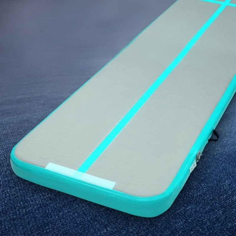 Everfit GoFun 5X1M Inflatable Air Track Mat Tumbling Floor Home Gymnastics Green ATM-5-1-01M-MG