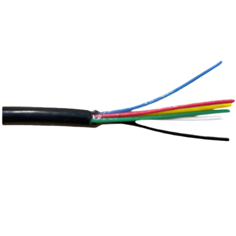 6 Core 14/0.20mm Jelly Filled Security Cable | 300m Black 007.003.0041