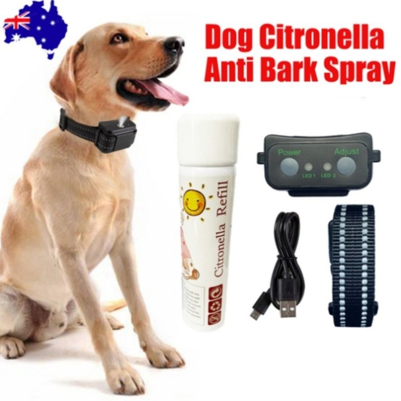 Dog Citronella Anti Bark Spray Collar Training Stop Barking Humane Rechargeable V201-W13156472