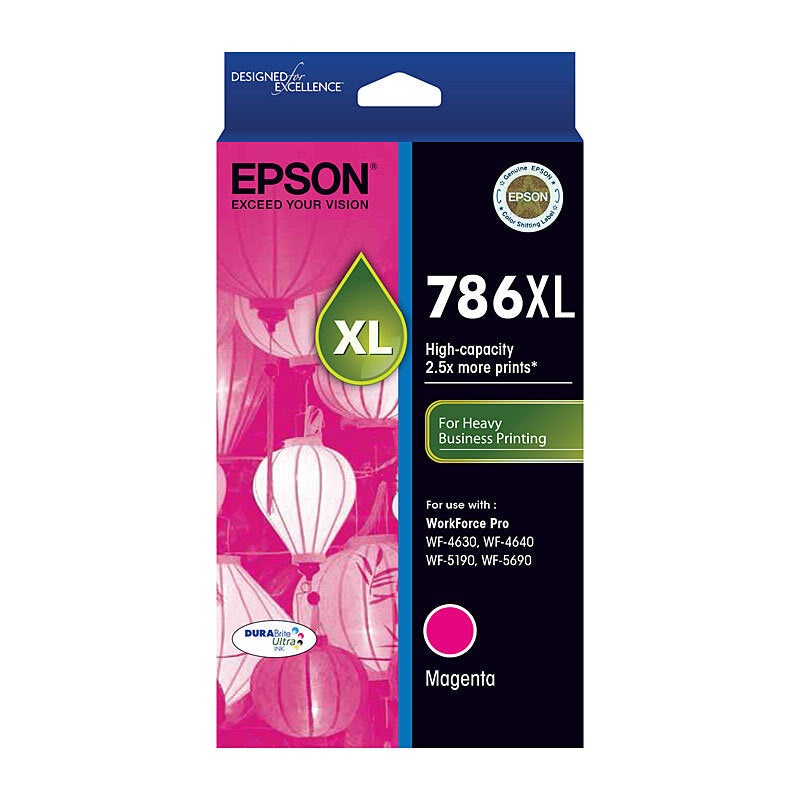 Epson 786XL Magenta Ink Cart DS-E786MXL