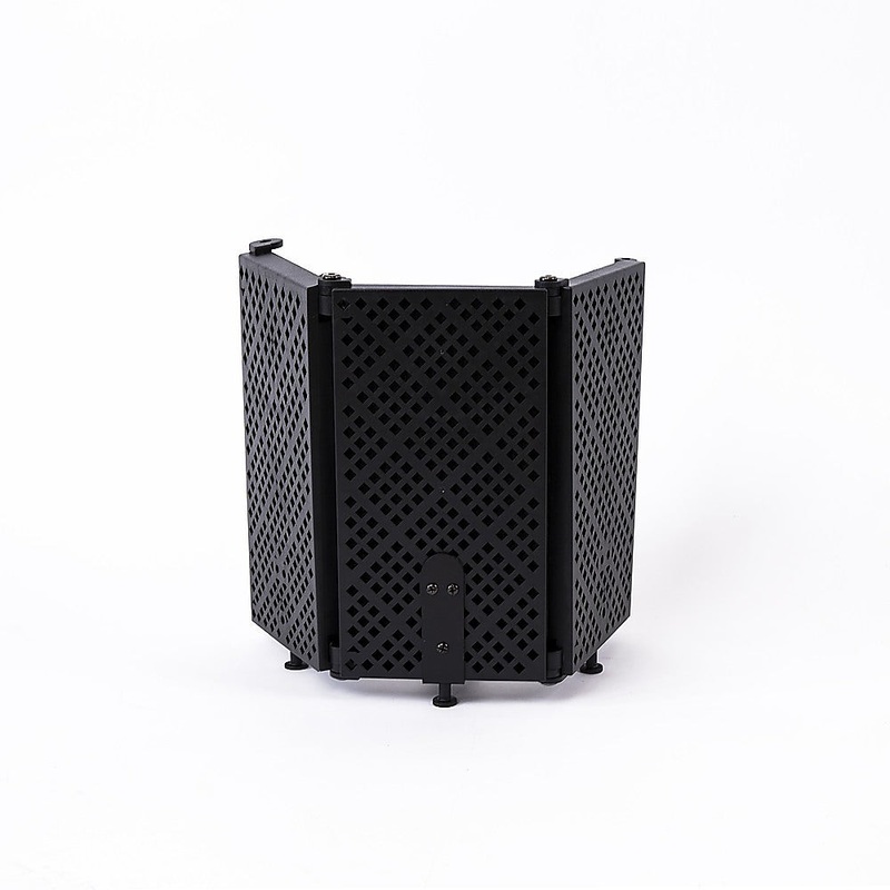 3 Panels Microphone Isolation Shield Mic Sound Absorbing Foam Reflector V63-848241