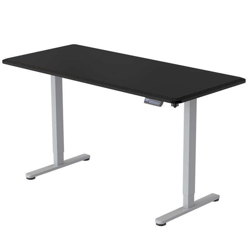 FORTIA Sit To Stand Up Standing Desk, 160x75cm, 72-118cm, Height Adjustable, 50kg Rated, V219-ADKSSTFO6KSA